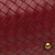 Bottega Veneta B Bottega Veneta Red Calf Leather Intrecciato Boston Bag Italy