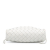 Bottega Veneta AB Bottega Veneta White Calf Leather Intrecciato The Mini Pouch Italy