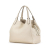 Gucci B Gucci White Ivory Calf Leather Medium Soho Cellarius Tote Italy