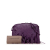 Bottega Veneta AB Bottega Veneta Purple Calf Leather Intrecciato Fringe Nodini Crossbody Italy