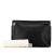 Loewe B LOEWE Black Calf Leather Anagram T Clutch Spain