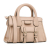 Chloé B Chloé Brown Beige Calf Leather Mini Edith Day Satchel Italy