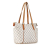 Louis Vuitton B Louis Vuitton White Damier Canvas Canvas Damier Azur Totally PM France