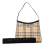 Burberry B Burberry Brown Beige Canvas Fabric House Check Shoulder Bag United Kingdom