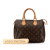 Louis Vuitton B Louis Vuitton Brown Monogram Canvas Canvas Monogram Speedy 25 France