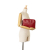 Gucci AB Gucci Red Calf Leather Microguccissima Clutch Italy