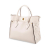 Louis Vuitton AB Louis Vuitton Brown Beige Calf Leather Mahina On My Side MM France