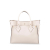 Louis Vuitton AB Louis Vuitton Brown Beige Calf Leather Mahina On My Side MM France