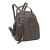 Prada AB Prada Brown Taupe Calf Leather Soft Impunture Diagramme Backpack Italy