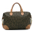 Mulberry B Mulberry Brown Coated Canvas Fabric Animal Print Scotchgrain Satchel China