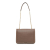 Alexander McQueen AB Alexander McQueen Brown Taupe Calf Leather Textured Heroine Shoulder Bag Italy