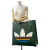 Gucci AB Gucci Green Calf Leather x Adidas Maxi Diana Satchel Italy