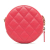 Chanel AB Chanel Pink Caviar Leather Leather Caviar 19 Round Clutch With Chain Italy