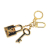 Louis Vuitton AB Louis Vuitton Gold Brass Metal Porte Cles Confidence Key Holder & Bag Charm Italy