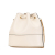 Valentino AB Valentino White Ivory Nappa Leather Leather Mini VLogo Signature Chain Bucket Bag Italy