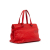 Bottega Veneta B Bottega Veneta Red Nappa Leather Leather Intrecciato Nappa Satchel Italy