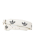 Gucci AB Gucci White Calf Leather Adidas Horsebit 1955 Belt Italy