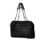 Bottega Veneta AB Bottega Veneta Black Nappa Leather Leather Intrecciato Nappa Duo Bag Italy