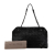 Bottega Veneta AB Bottega Veneta Black Nappa Leather Leather Intrecciato Nappa Duo Bag Italy