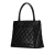 Chanel B Chanel Black Caviar Leather Leather Caviar Medallion Tote France