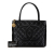 Chanel B Chanel Black Caviar Leather Leather Caviar Medallion Tote France