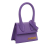 Jacquemus AB Jacquemus Purple Suede Leather Le Chiquito Italy