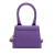 Jacquemus AB Jacquemus Purple Suede Leather Le Chiquito Italy