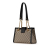 Gucci AB Gucci Brown Beige Coated Canvas Fabric Small GG Supreme Padlock Tote Italy