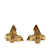 Louis Vuitton B Louis Vuitton Gold Gold Plated Metal Essential V Stud Earrings Italy