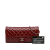 Chanel AB Chanel Red Patent Leather Leather CC Patent Wallet on Chain Italy