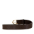 Louis Vuitton AB Louis Vuitton Brown Dark Brown Monogram Empreinte Leather Belt Spain