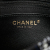 Chanel B Chanel Black with White Tweed Fabric Mini Resin Heart Flap Italy