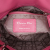 Christian Dior B Dior Pink Lambskin Leather Leather Mini Lambskin Cannage Lady Dior Italy