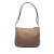 Fendi AB Fendi Brown Nylon Fabric Micro Zucchino Shoulder Bag Italy