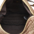 Fendi AB Fendi Brown Nylon Fabric Micro Zucchino Shoulder Bag Italy