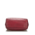 Christian Dior B Dior Red Lambskin Leather Leather Medium Lambskin Cannage Lady Dior Italy