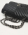 Chanel Small Chevron Caviar Double Flap Bag