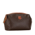 Celine B Celine Brown Coated Canvas Fabric Macadam Pouch Italy