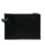 Versace AB Versace Black Calf Leather V Logo Clutch Italy