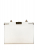 Fendi B Fendi White Pony Hair Natural Material and Leather Peekaboo Clutch Crossbody Italy