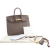 Hermès B Hermès Gray Calf Leather Epsom Birkin Sellier 25 France