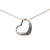 Tiffany & Co Tiffany Silver Sterling Silver Elsa Peretti Open Heart Pendant Necklace Spain