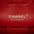 Chanel B Chanel Red Lambskin Leather Leather Medium Classic Lambskin Double Flap France