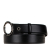 Bvlgari B Bvlgari Black Calf Leather Bvlgari Bvlgari Belt Italy