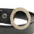 Bvlgari B Bvlgari Black Calf Leather Bvlgari Bvlgari Belt Italy