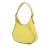 Prada B Prada Yellow Calf Leather Spazzolato Cleo Hobo Bag Italy