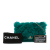 Chanel AB Chanel Green Fur Natural Material Small Shearling Single Flap France