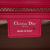 Christian Dior AB Dior Pink Hot Pink Lambskin Leather Leather Lambskin Cannage Soft Flap Italy