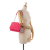 Christian Dior AB Dior Pink Hot Pink Lambskin Leather Leather Lambskin Cannage Soft Flap Italy