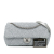 Chanel B Chanel Silver Polyester Fabric Medium Quilted Lurex Ground Control Pluto Glitter Flap Italy